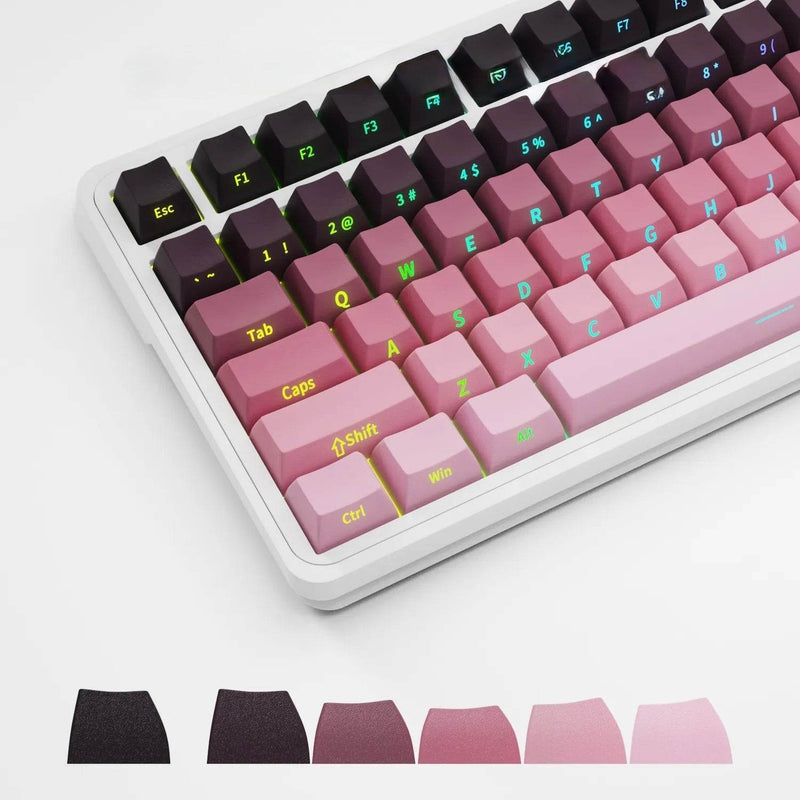 Gradient Transparent Keycap Set (No keyboard included) - ZYGNAL