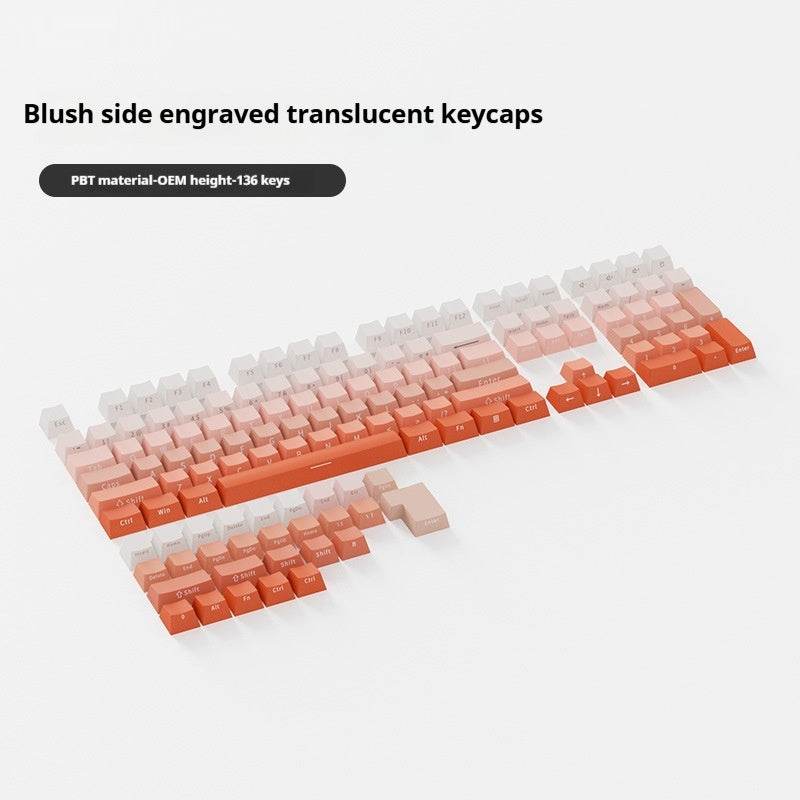 Gradient Transparent Keycap Set (No keyboard included) - ZYGNAL