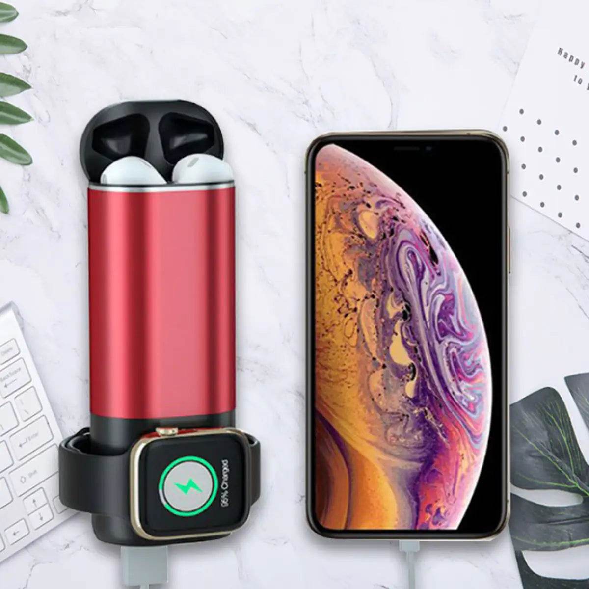 Portable 3 in 1 Wireless Charger - ZYGNAL